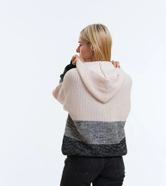 Gary Mash GARY MASH Oversize-Cardigan Winnie mit Kapuze aus Biobaumwolle, Verlauf, – Produktbild 4 von 4