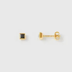 fejn jewelry fejn jewelry Ohrstecker 'black square' - mit schwarzem Zirkonia – Produktbild 1 von 1