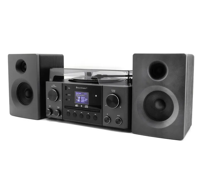 Soundmaster Soundmaster MCD1950 Schwarz Stereoanlage – Produktbild 4 von 8