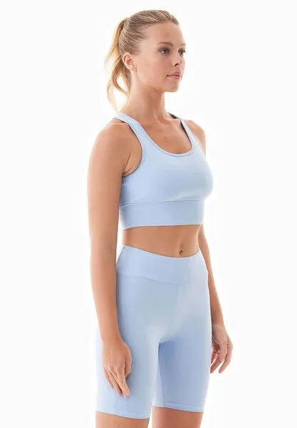 ORGANICATION ORGANICATION BETSYY | Bralette aus Bio-Baumwolle, Powder blue, – Produktbild 3 von 4