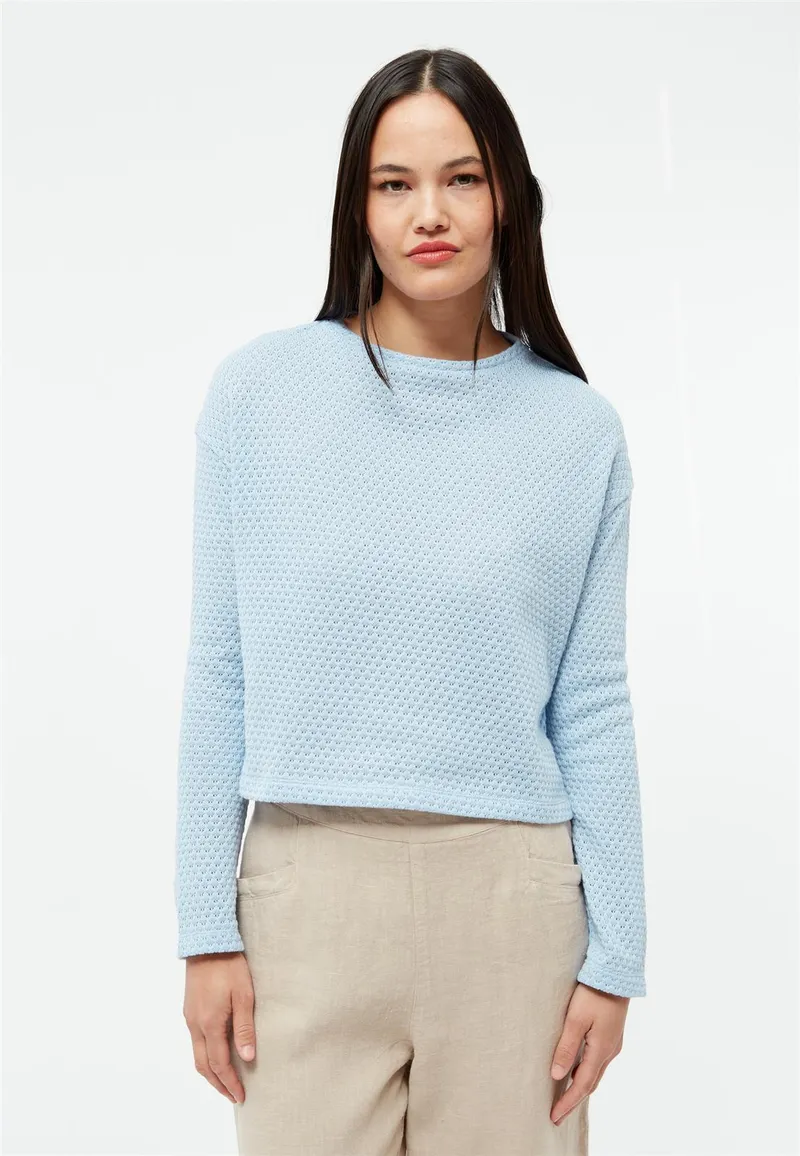 Givn Berlin Strick-Pullover Modell: Maria, Ice water blue, – Produktbild 1 von 1