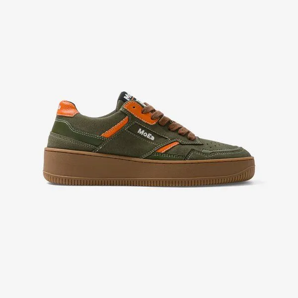 MoEa MoEa Sneakers GEN1 - Cactus Suede Khaki, Green, – Produktbild 1 von 4