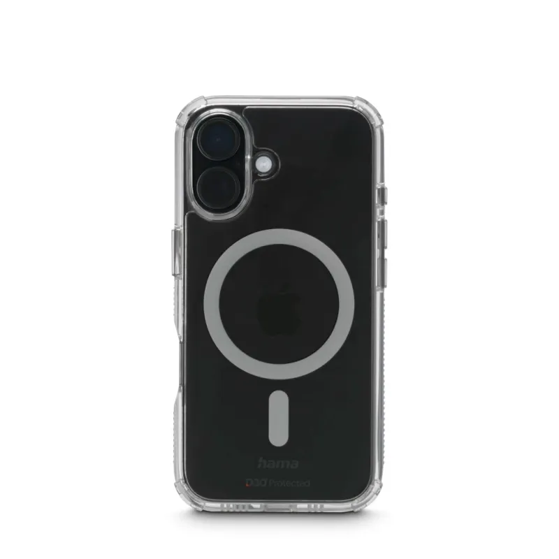 Hama Hama Handyhülle "Extreme Protect" für Apple iPhone 16, magnetisch, durchsichtig – Produktbild 1 von 4