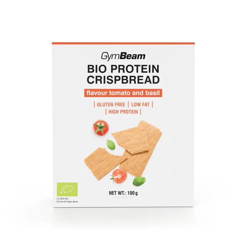 GymBeam Bio GymBeam BIO Protein-Knäckebrot 100 g Tomato & Basil – Produktbild 1 von 1