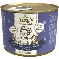 Betty's Landhausküche Betty's Landhausküche Huhn & Fasan mit Borretschöl 6x200 g – Produktbild 1 von 1
