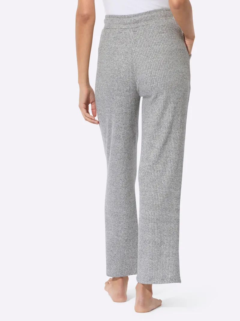 feel good Hose grau-meliert, Grau-meliert, – Produktbild 2 von 3