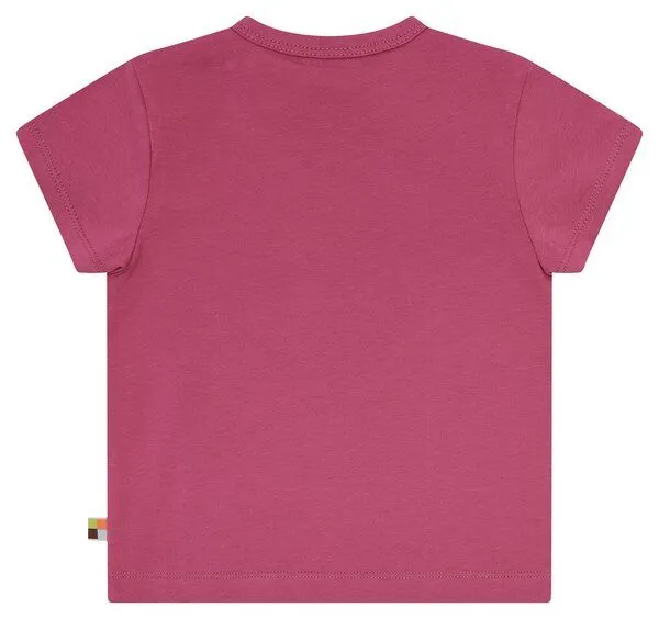 loud + proud loud + proud Babys & Kinder T-Shirt Druck, GOTS-zertifiziert, Rouge(rosa), – Produktbild 4 von 6