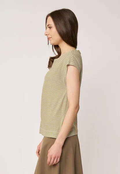 LANA Organic LANA Organic Sommershirt für Damen, Modell Kim, Iza caspers - ecru, – Produktbild 3 von 4