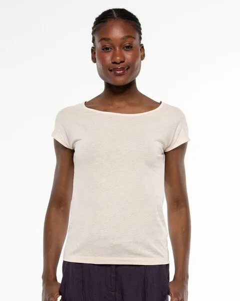 Alma & Lovis Alma & Lovis T-Shirt aus Bio-Baumwolle | Short Pure, Blush (rose-natur), – Produktbild 1 von 4