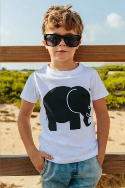 Trendsplant Trendsplant Kid's Organic Classic T-Shirt White – Produktbild 1 von 1