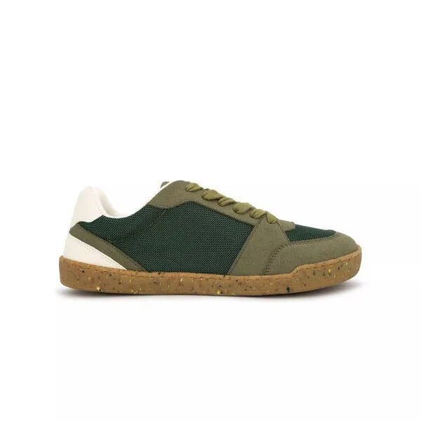newve Newve Barfuß Sneaker aus BioVeg Modell: Genesis, Olive (grün), – Produktbild 1 von 1