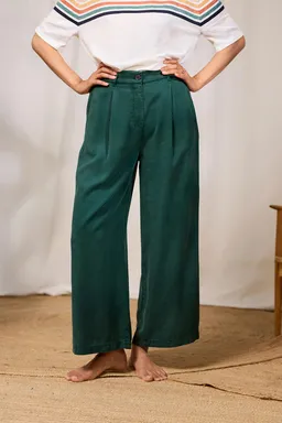 TWOTHIRDS TWOTHIRDS Damen vegan Hose Nanpu Garden Grün – Produktbild 1 von 1