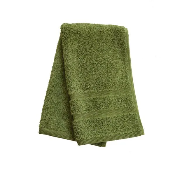 NATURAWALK NATURAWALK Handtuch aus 100% Bio-Baumwolle Milano Deluxe, Grün, – Produktbild 2 von 2