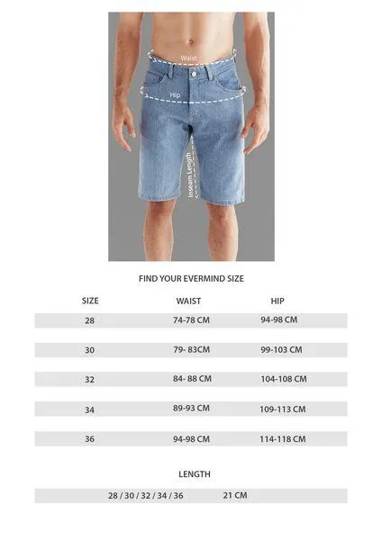Evermind Evermind M's Shorts-MA3018, Caribe, – Produktbild 3 von 4