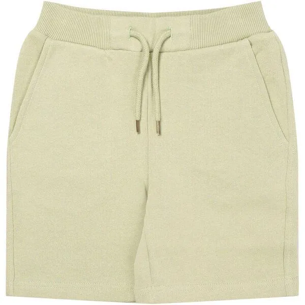 KnowledgeCotton Apparel KnowledgeCotton Apparel Kids Sweatshorts aus Bio-Baumwolle, Grün (swamp), – Produktbild 1 von 4