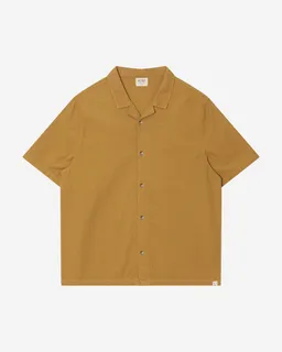 MATONA MATONA Herren vegan Hemd Bowling Dunkelgelb – Produktbild 1 von 1