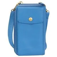 El Puente El Puente Kleine Handytasche | Fair Trade & Handmade aus Indien, Blau, – Produktbild 1 von 1
