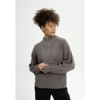 MELA MELA Rippstrick Troyer Style KIMAYA aus 100% Bio-Baumwolle, Bear melange, – Produktbild 1 von 1
