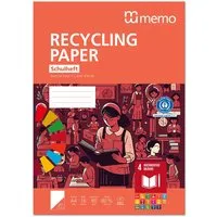 Memo memo Schulheft A4 Nr. 20 blanko – Produktbild 1 von 1