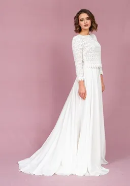 Atelier SNOW Atelier SNOW Zweiteiliges Brautkleid Aster-Camellia – Produktbild 1 von 1