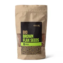 GymBeam Bio VanaVita BIO Braune Leinsamen 500 g – Produktbild 1 von 1