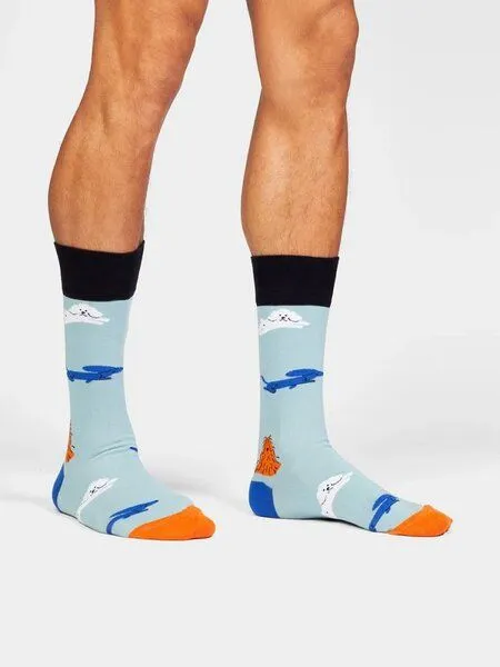 DillySocks DillySocks Bunte Socken aus Bio-Baumwoll - Mix, Pawesome crew, – Produktbild 1 von 4