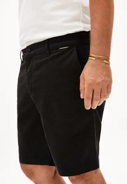 ARMEDANGELS ARMEDANGELS DAALOS Herren Shorts aus Bio-Baumwoll Mix, Black, – Produktbild 3 von 4