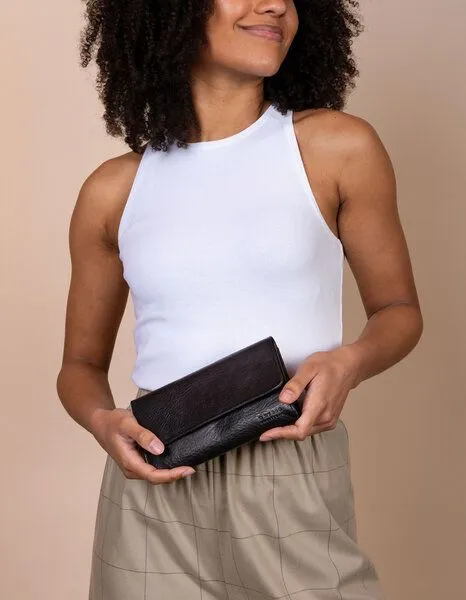 O MY BAG O MY BAG Portmonnaie Pau's Pouch Stromboli Leather, Black stromboli leather, – Produktbild 4 von 4