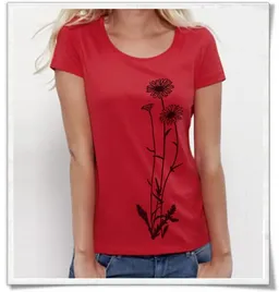 Picopoc Picopoc Blumen T-Shirt für Frauen – Produktbild 1 von 1