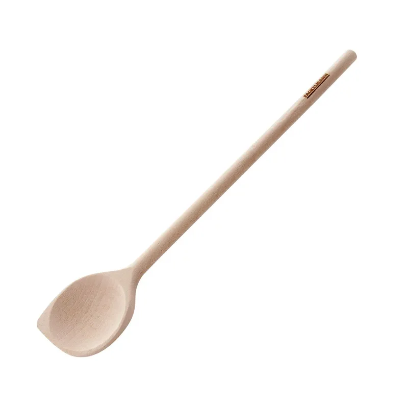 Fackelmann Fackelmann Kochlöffel, 30cm, mit Ecke, FSC™-zertifizierte Buche – Produktbild 1 von 3