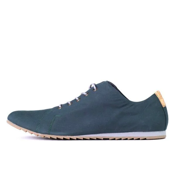 SORBAS SORBAS '63 veganer Sneaker aus Bio-Baumwolle Low Cut, Pine green (grün), – Produktbild 1 von 4