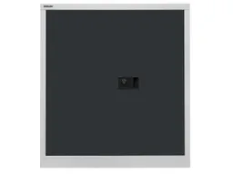 Bisley Bisley Flügeltürensch. "UNIVERSAL" 2OH, Breite 91,4 cm lichtgrau/anthrazitgrau – Produktbild 1 von 1