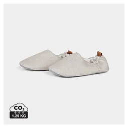 Vinga VINGA Moulton Hausschuhe aus RCS rPET (S/M), beige, feather grey, Beige, – Produktbild 1 von 1