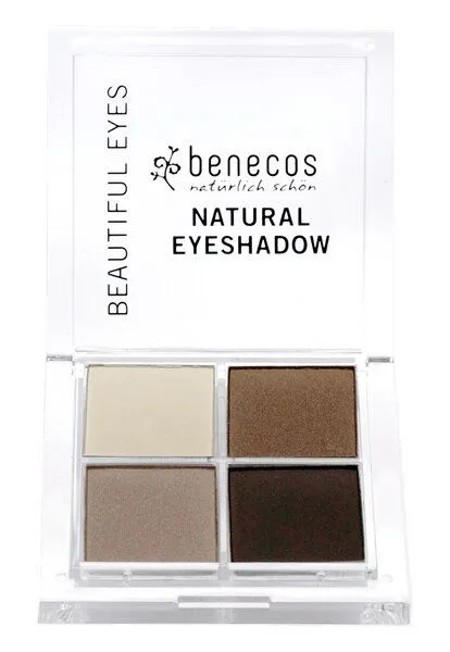Benecos Benecos Natural Quattro Eyeshadow Coffee & Cream 8 g – Produktbild 2 von 3