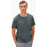 ARMEDANGELS ARMEDANGELS JAAMES Herren Regular T-Shirt aus Bio-Baumwolle, Space steel, – Produktbild 1 von 1