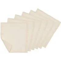 HANS NATUR Baby Waschlappen Mullwaschlappen Bio-Baumwolle 6er-Pack 27 x 30 cm – Produktbild 1 von 1