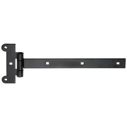 Alberts ALBERTS Kreuzgehänge, KTL schwarz, Scharnier LxB 115x45, Band LxB 291x30 mm – Produktbild 1 von 1