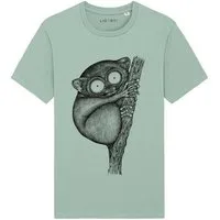 LIGARTI LIGARTI T-shirt - Koboldmaki, Mintgrün, – Produktbild 2 von 5