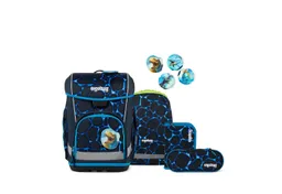 Ergobag Ergobag Schulranzen Schulranzen-Set CUBO LIGHT Bärassic Garden 5-teilig (5-teilig), Superleicht, Hugging-Rückensystem, für kleine/schmale Kinder – Produktbild 1 von 1