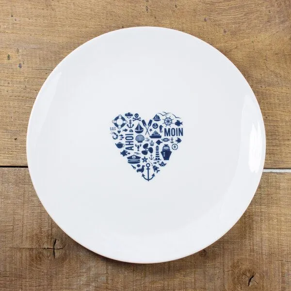 Bow & Hummingbird Bow & Hummingbird Porzellanteller Nordisch by Heart – Produktbild 1 von 4