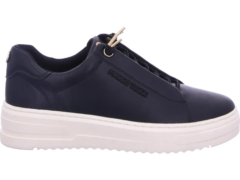 Marco Tozzi Marco Tozzi Slipper 100% vegan, Schwarz, – Produktbild 2 von 5