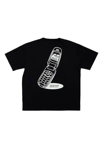 DillySocks DillySocks T-Shirt „Call My Lawyer“, Schwarz, – Produktbild 3 von 4