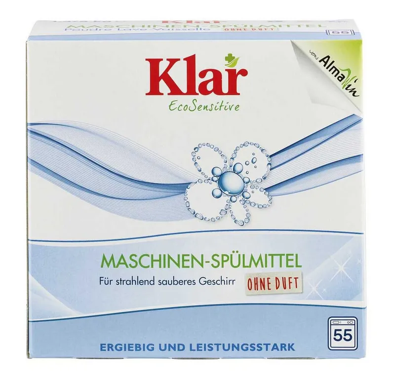 AlmaWin AlmaWin Klar - Maschinen Spülmittel 1,375Kg Spülmaschinenpulver – Produktbild 1 von 1