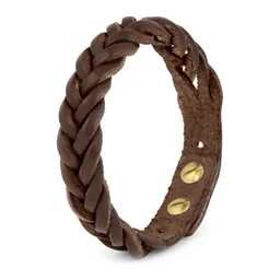 Simaru Simaru® Herren-Armband aus Premium-Leder geflochten & größenverstellbar – Produktbild 1 von 1