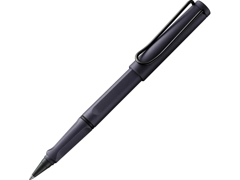 Lamy Lamy safari Tintenpatronenroller Roll-Ink mit T10 blau, steel black – Produktbild 2 von 2
