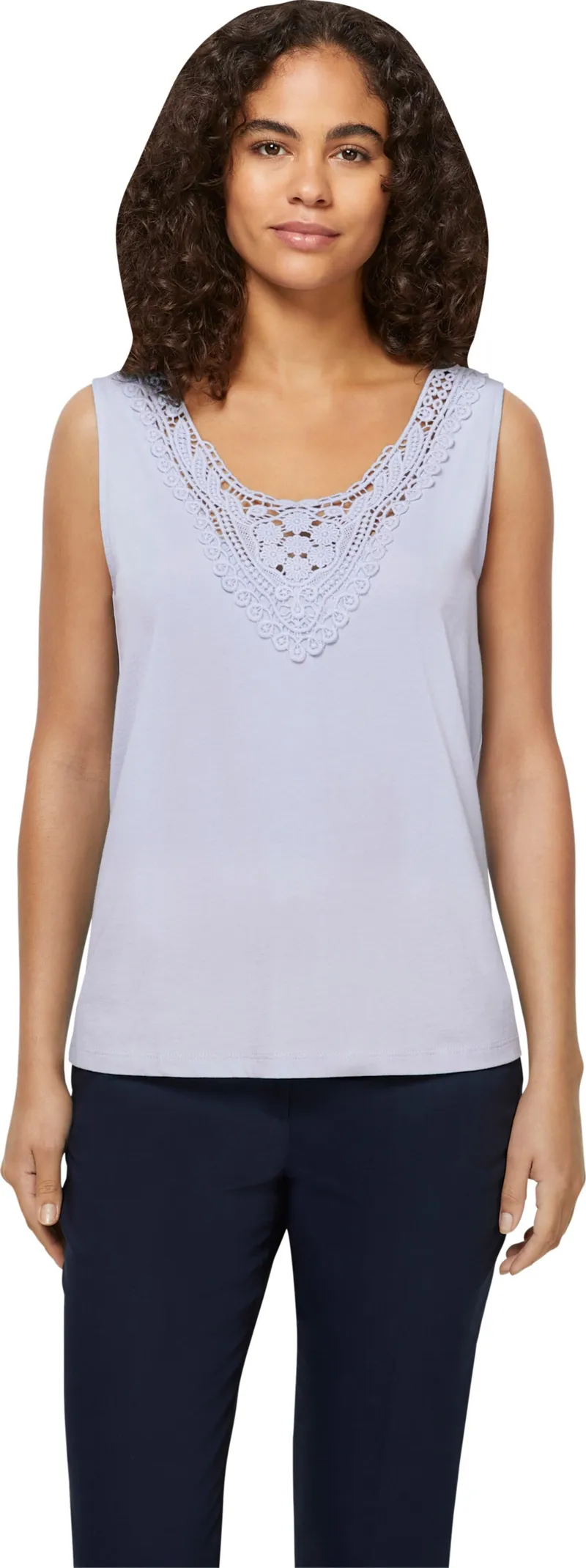 heine Shirttop hellblau, Hellblau, – Produktbild 2 von 2