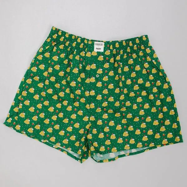 Brava Fabrics Brava Fabrics Boxershorts Peanuts Snow, Green, – Produktbild 1 von 2