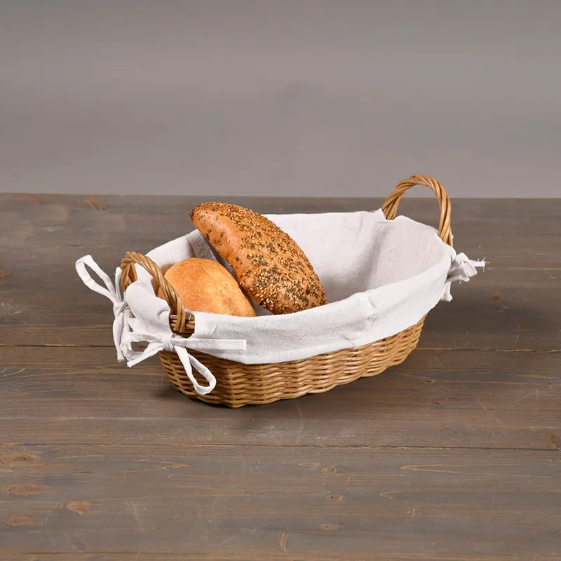 Kesper Brotkorb mit Textilfutter, Natur, – Produktbild 2 von 2
