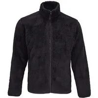 Sol s Sol's Winter Fleecejacke dick und kuschelig recycelt Unisex Seitentaschen mit Reißverschluss Winterjacke Polarfleece XXS bis 4XL Sherpa, Grau (carbon), – Produktbild 1 von 1