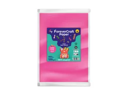 Clairefontaine 100 Blatt Tonpapier DIN A4 "forever craft paper" 120g/m² eosin – Produktbild 1 von 1